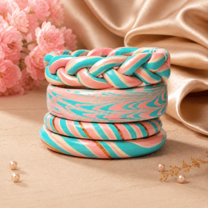 Candy Swirl Lac Bangles
